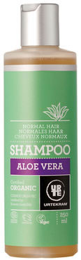 Urtekram Shampooing aloë vera cheveux normal bio 250ml